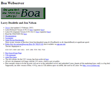 Tablet Screenshot of boa.org